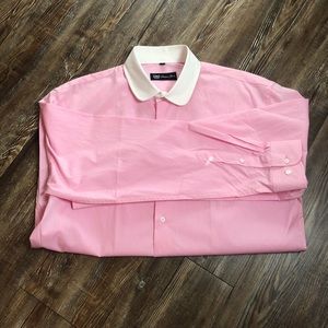 Southern Gents Pink Club Collar Oxford Shirt
